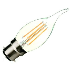LED FILAMENT B/TIP CANDLE 3W=320L BC CL