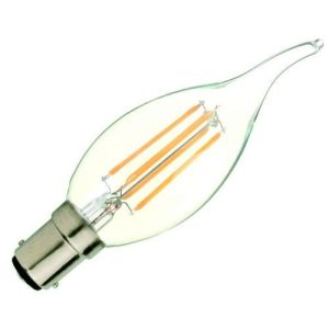 LED FILAMENT B/TIP CANDLE 3W=320L SBC CL