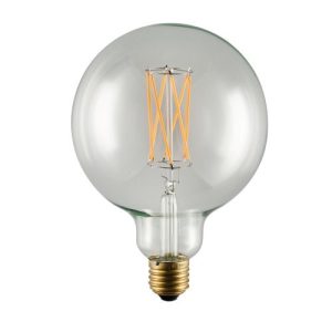 LED FILAMENT G125 GLOBE 6W=650L ES CLEAR