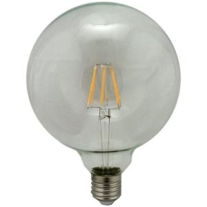 LED FIL G125 GLOBE ES 6W=420L DIMM EW