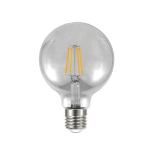 LED FILAMENT G95 GLOBE 4W=400L BC CLEAR
