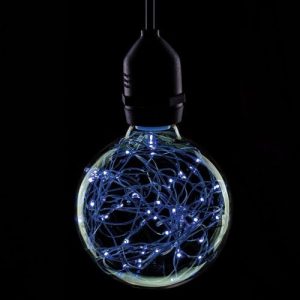 LED G95 GLOBE 1.7W ES POLY STAR BLUE
