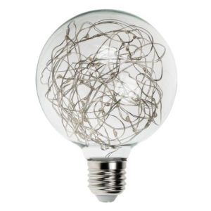 LED G95 GLOBE 1.7W ES POLY STAR GREEN