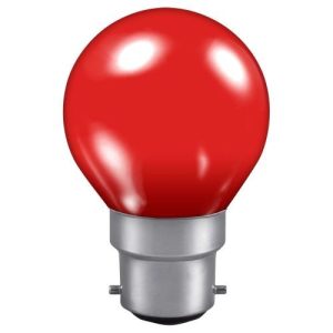 LED GOLFBALL BC 1W RED