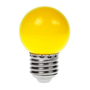 LED GOLFBALL ES 1W YELLOW