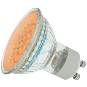 LED GU10 2W 48 CLUSTER ORANGE