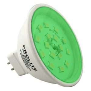 LED MR16 12V 50MM 7W GREEN