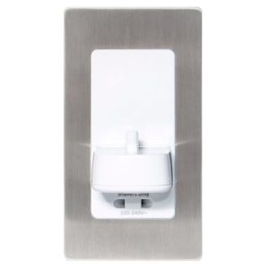 PFOOF VISION BRUSHED STEEL FACE PLATE FOR PV12P/PV11P