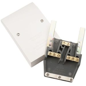CLICK POLAR 45A EASYFIT DUAL APPLIANCE OUTLET PLATE