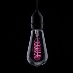 LED ST64 4W ES PINK FUNKY FILAMENT LAMP