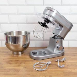 QUEST 5L STAND MIXER - 1200W - METALLIC GREY
