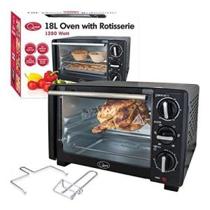 18LTR 1280W MINI OVEN BLACK