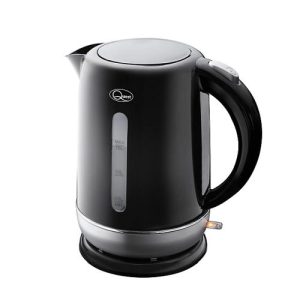 QUEST 1.5L FAST BOIL KETTLE BLACK & SILVER