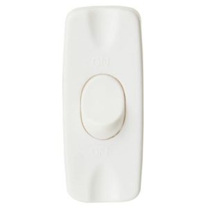 2 AMP 2 TERM. IN-LINE SWITCH WHITE