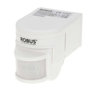 ROBUS MOTION DETECTOR 180' PIR WHI 1KW