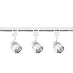ROBUS 3 CIRCUIT WHITE 240V TRACK 3MTR