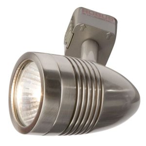 ROBUS BRUSHED CHROME ACORN TRACK SPOTLIGHT