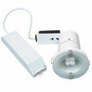 ROBUS 13W FIRE RATED PL D/L D/GLASS EM3
