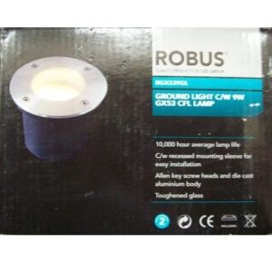 ROBUS IP65 GROUND LIGHT 9W GX53