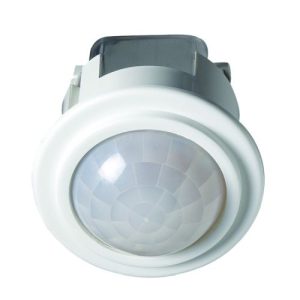 ROBUS WHITE RECESSED 360 DEG PIR