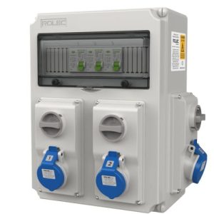 ROLEC 3W 16A RCBO TOURING HOOK-UP UNIT