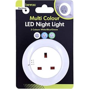 LED COL. CHANGING PLUG THU. NIGHT LIGHT