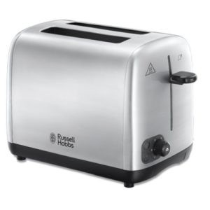 RUSSELL HOBBS ADVENTURE TWO SLICE TOASTER, STAINLESS STEEL