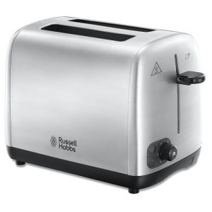 RUSSELL HOBBS 24081 TWO SLICE TOASTER, BRUSHED STAINLESS STEEL