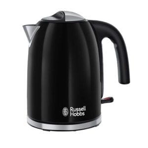 RUSSELL HOBBS COLOURS PLUS BLACK KETTLE 1.7L 3000W