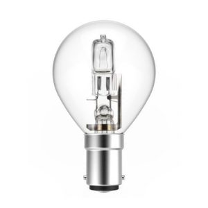 48=60W ECO-HALOGEN GOLFBALL SBC CLEAR