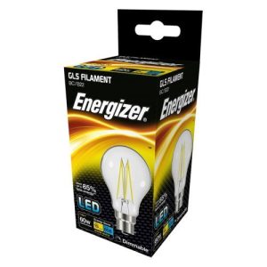ENERGIZER LED FILAMENT GLS BC 7.2W 60W CL WW DIM