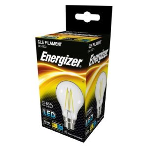 ENERGIZER LED FILAMENT GLS BC 6.7W = 60W 806LM CL WW