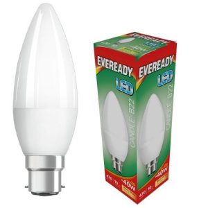 LED CANDLE BC 5.2W=470L=40W OPAL WW 3000K