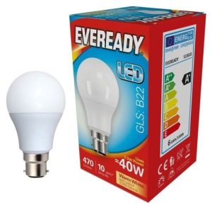 LED GLS BC 5.5W=470L=40W OPAL WW 2700K