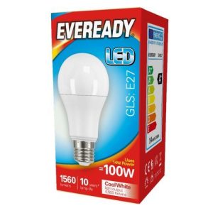 LED GLS ES 13.2W=100W=1560L OPAL CW 4000K