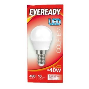 LED GOLFBALL SES 5.2W=480L=40W OPAL CW 4000K