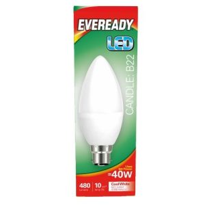 LED CANDLE BC 5.2W=480L=40W OPAL CW 4000K