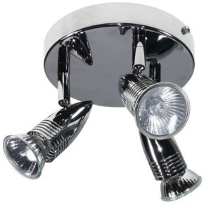 P/MASTER TRIPLE PLATE GU10 CHROME