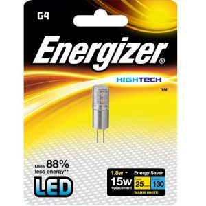 ENERGIZER LED G4 2.2W=200L=20W CL WW