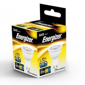 ENERGIZER LED GU10 3W=250L=35W 36D WW