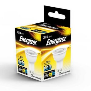 ENERGIZER LED GU10 3.1W=250L=35W 36D CW