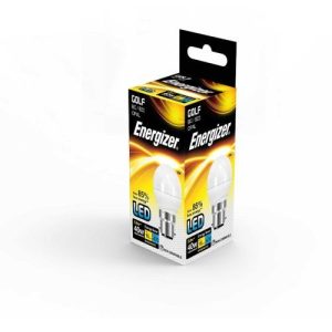 ENERGIZER LED GOLFBALL 4.9W=470L=40W SES OPAL WARM WHITE