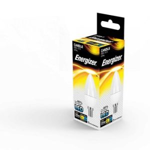 ENERGIZER LED CANDLE 3.4W=250L=25W SES OP WW