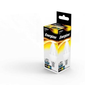 ENERGIZER LED CANDLE 4.9W=470L=40W SES OP WW