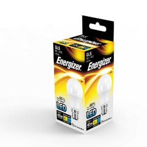 ENERGIZER LED GLS 4.9W=470L=40W BC OP WW