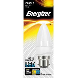 ENERGIZER LED CANDLE BC 5.9W=520L=40W OP DL