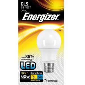 ENERGIZER LED GLS ES 8.8W=806L=60W OP WW DIM