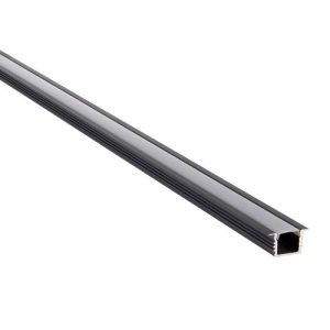 SAXBY RIGEL RECESSED 2M ALUMINIUM PROFILE/EXTRUSION SILVER