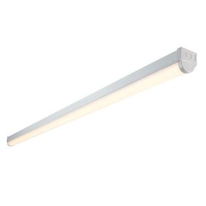 SAXBY 6FT 35W/44W 3K/4K/6K CCT RULAR PRO MICROWAVE/EMERGENCY LED BATTEN (4900/6160lm)