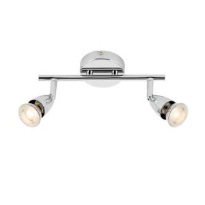 SAXBY AMALFI POLISHED CHROME 2-LIGHT BAR